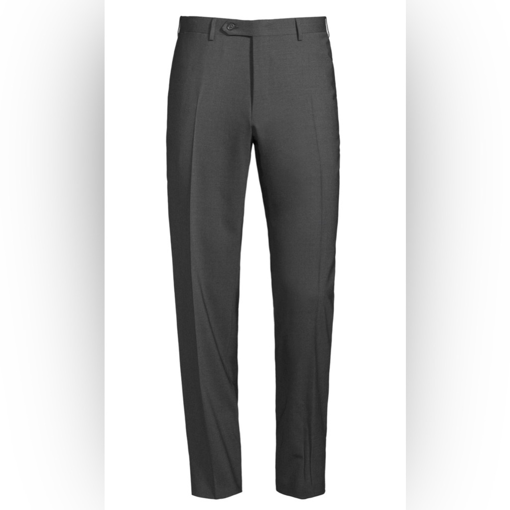 Ted Baker Men's Charcoal Gray Dress Pants